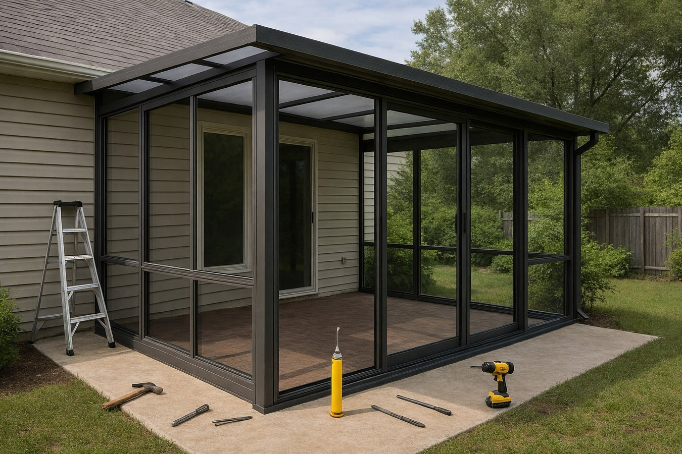 Screen Room Installation in Kissimmee, FL